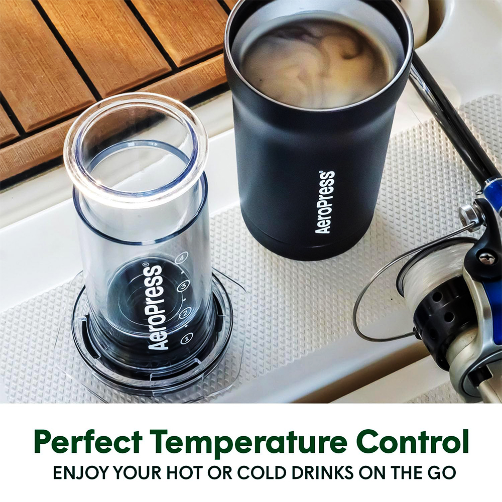 Aeropress Go Plus Travel System - Black