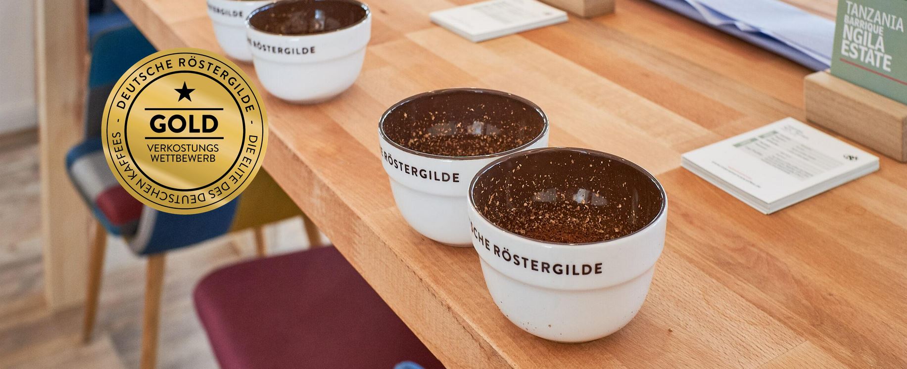 Sechs mal Gold für unsere Kaffees!
