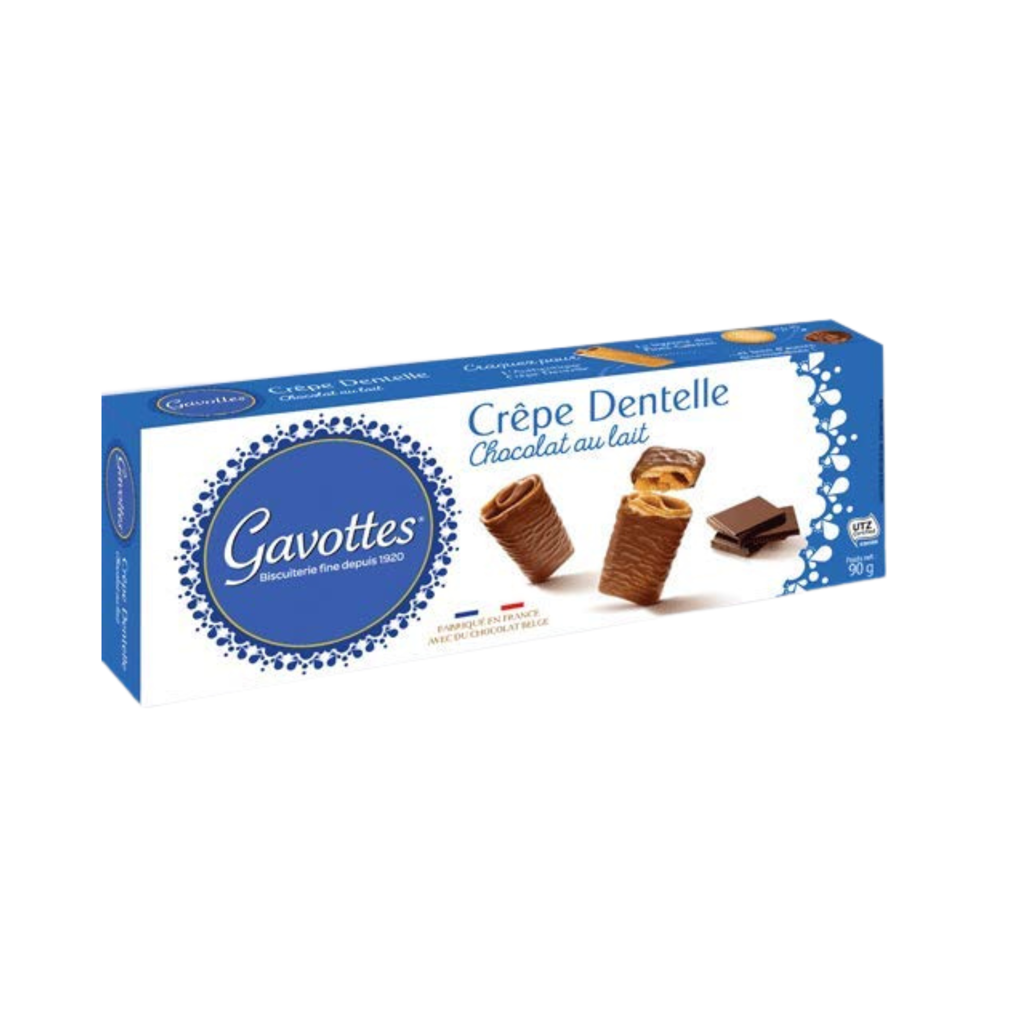 Gavottes Crepes Dentelle Milchschokolade Karamell 90g