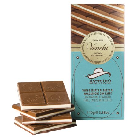 Venchi Schokolade Tiramisu Bar 110g