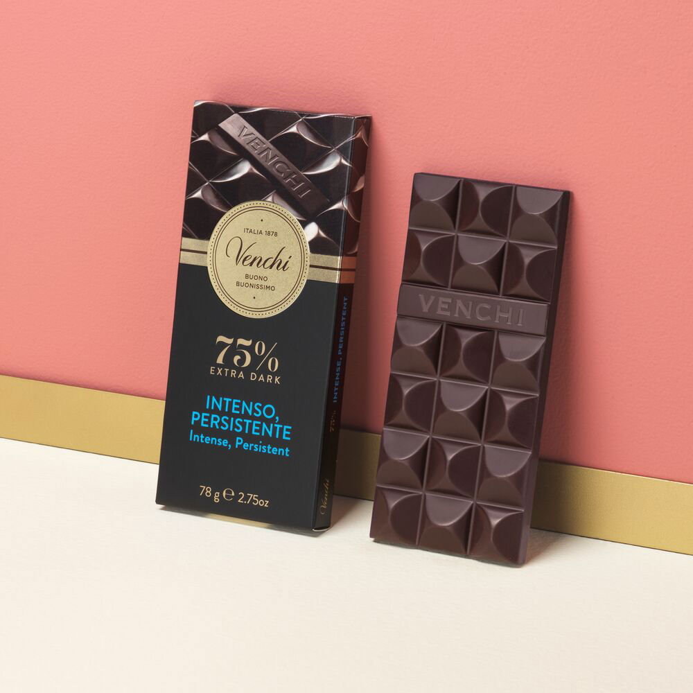 Venchi Schokolade Dunkle Schokolade 75% 78g