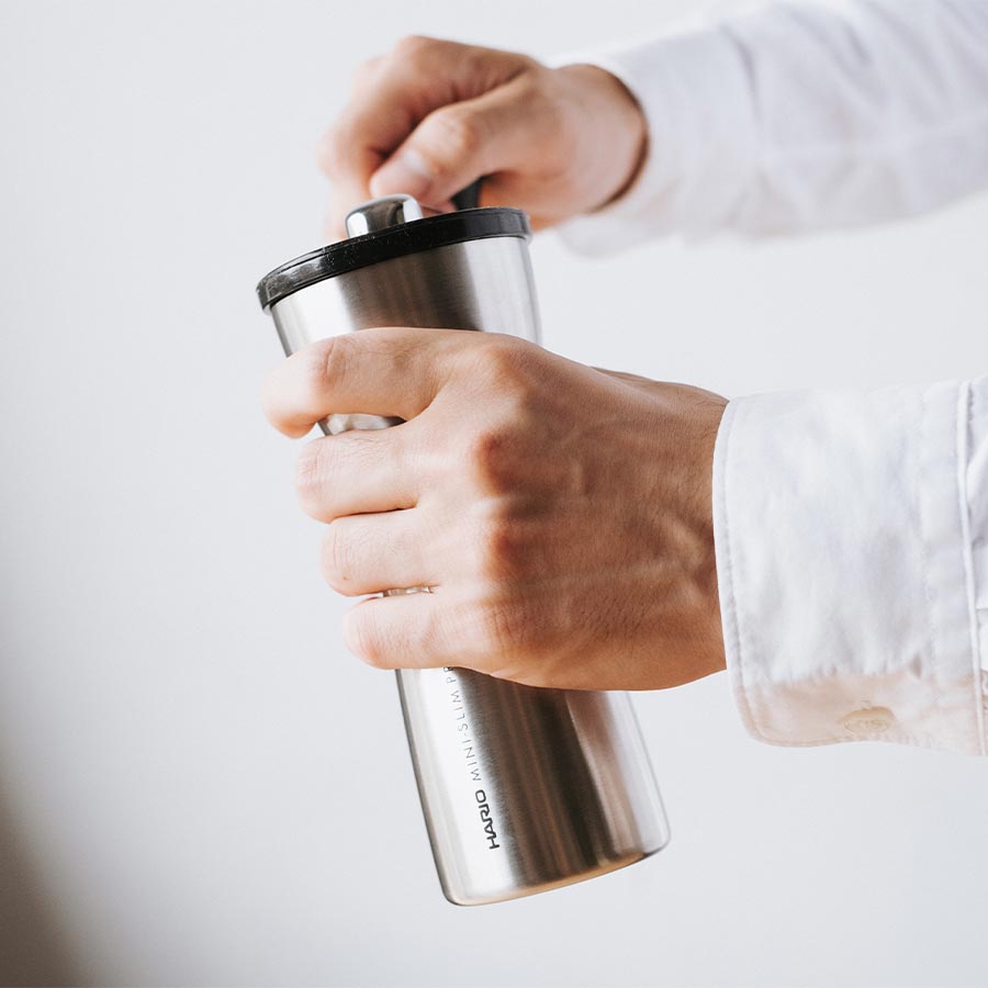 Hario Ceramic Mini-Slim MSS PRO Stainless Steel