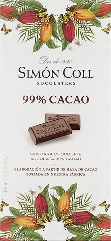 Simón Coll Schokobar 99% Cacao 85g