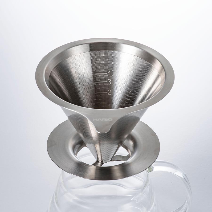 Hario Double Mesh Metal Dripper 02