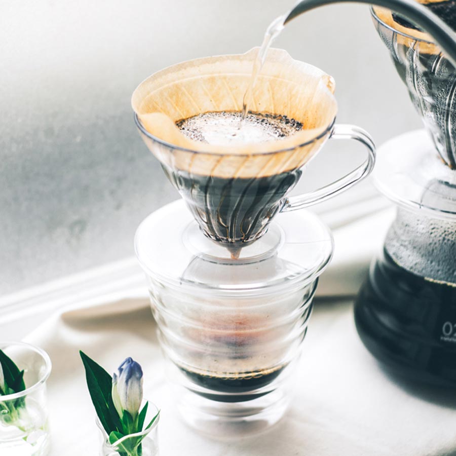 Hario Coffee Dripper V60 Clear